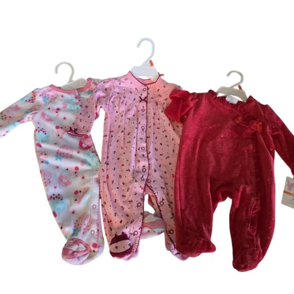 NWT Small Wonders Set of 3 Footsies - Picture 1 of 14